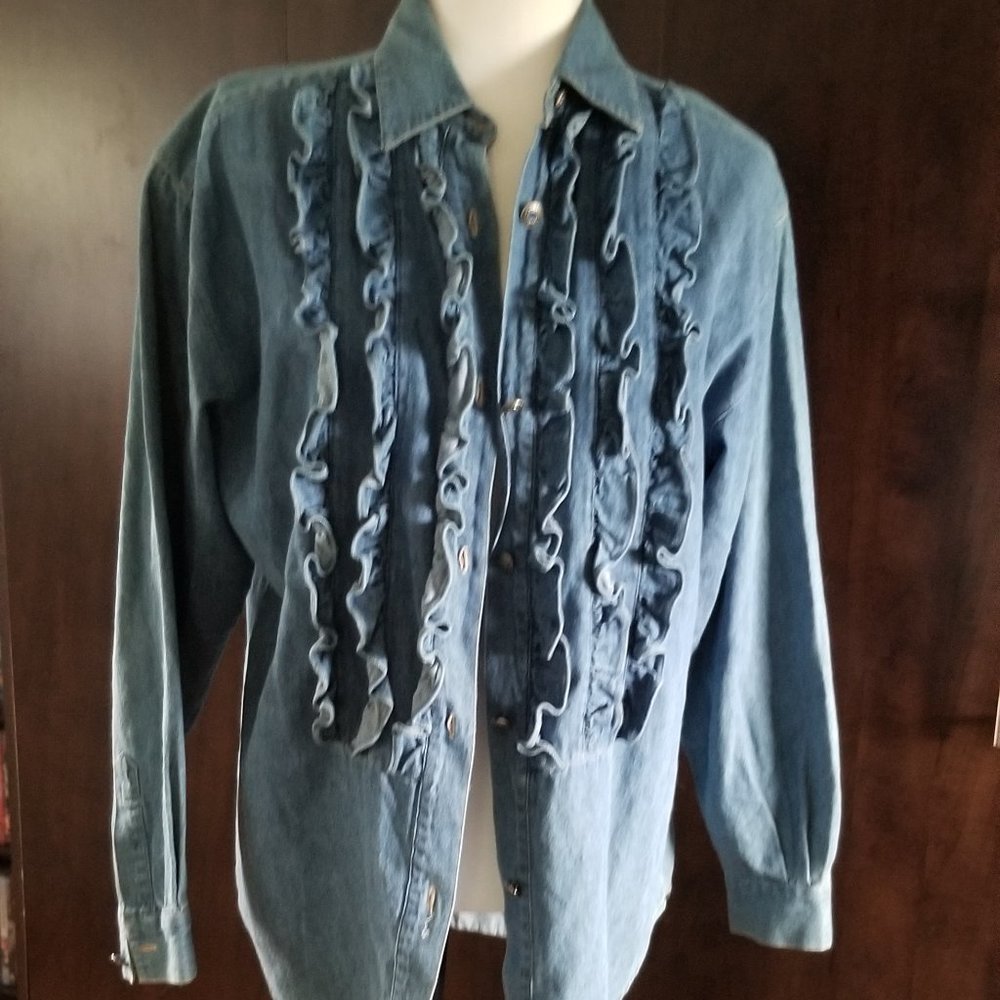 Women's jean shirt